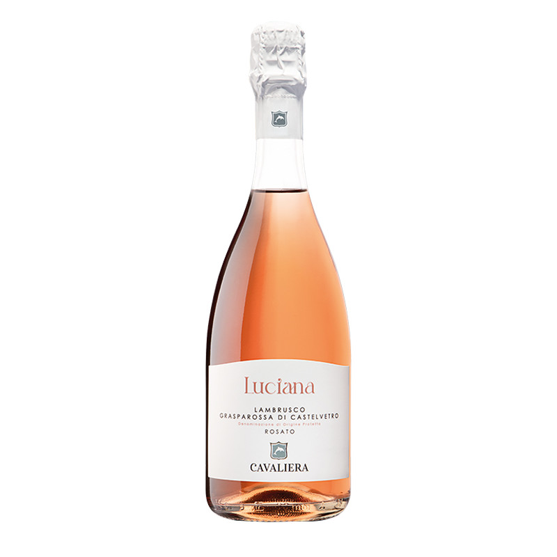 Lambrusco Grasparossa biologico DOP rosato frizzante secco Cavaliera