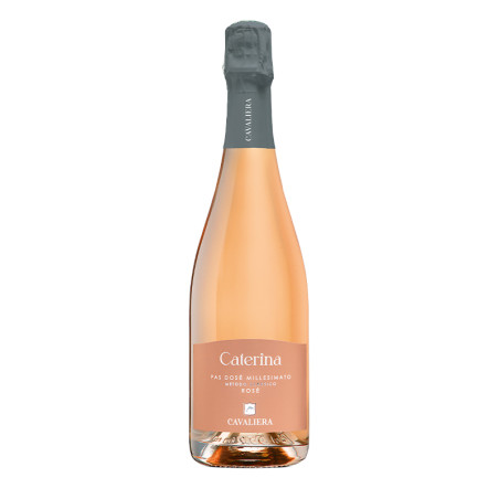 Caterina Metodo Classico millesimato pas dosè rosé - Cavaliera