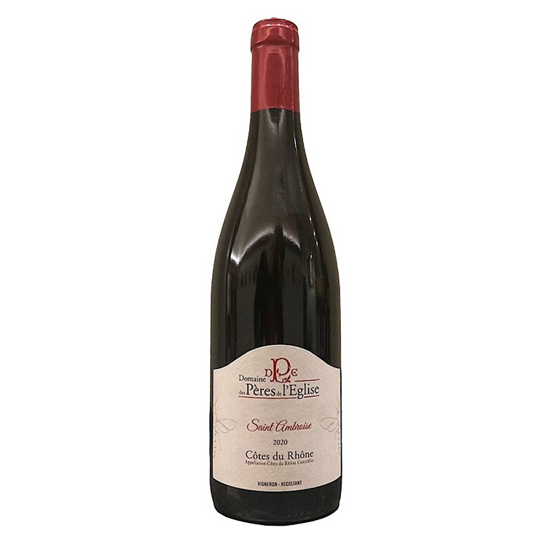 Cotes du Rhone Rouge  - Domaine Des Pères de L'Eglise